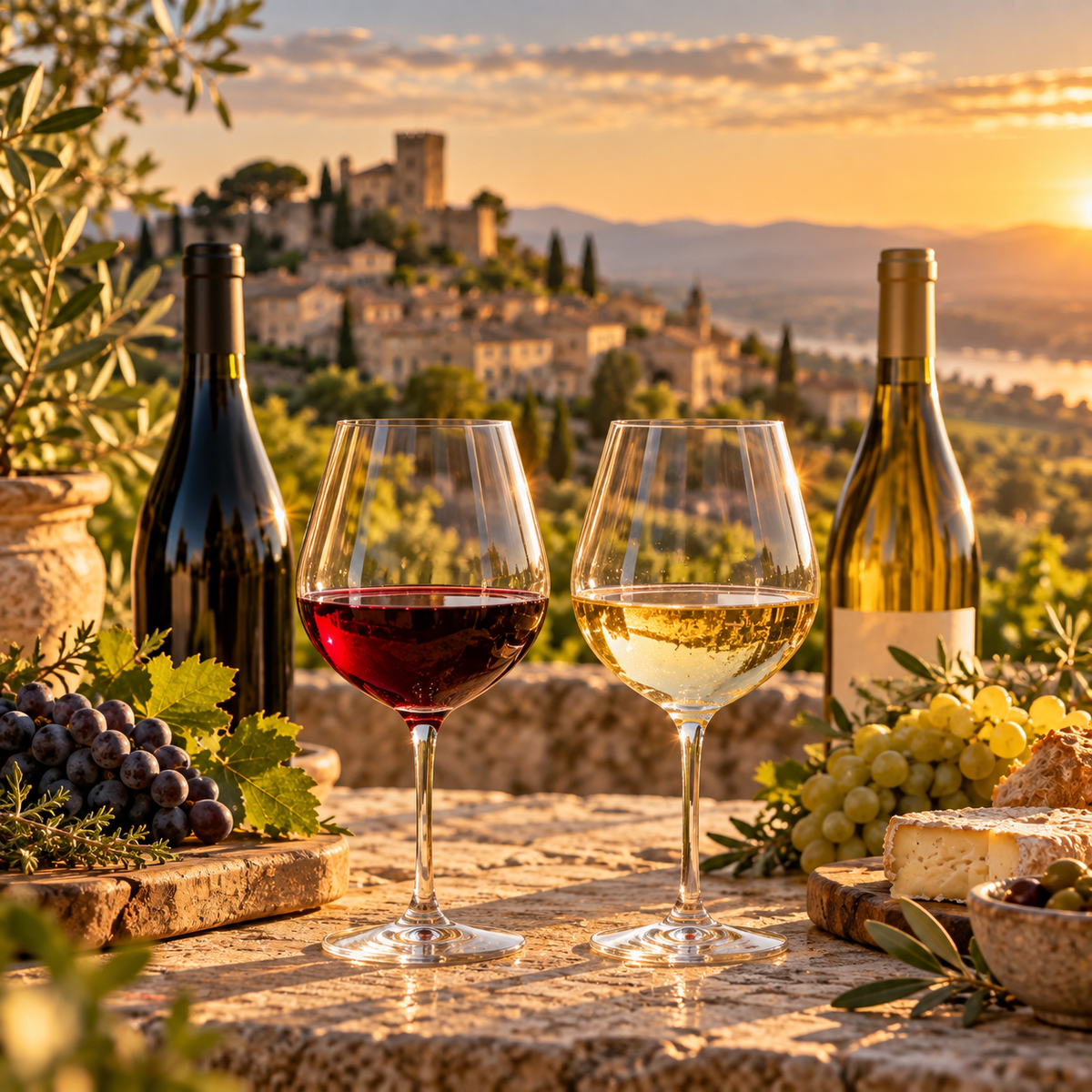 Châteauneuf-du-Pape rouge ou blanc : lequel choisir ?