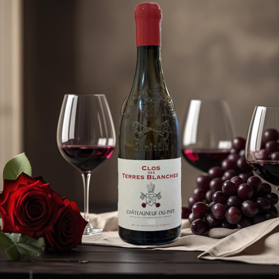 Sélection de vins Maison Molinet à Châteauneuf-du-Pape