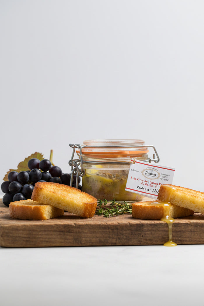 Foie Gras de Pato Inteiro Esterilizado – 120 g Maison Molinet