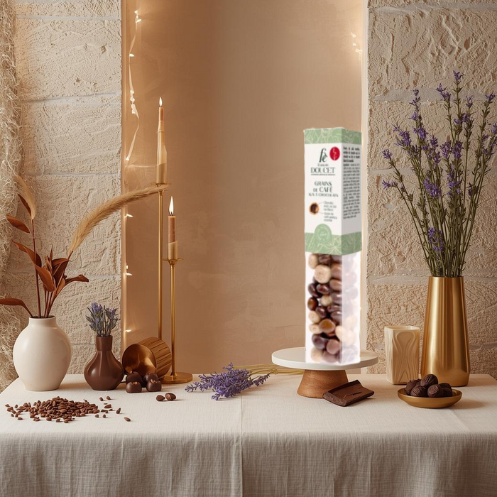 Grãos de Café com 3 Chocolates – Régua 90 g Maison Molinet