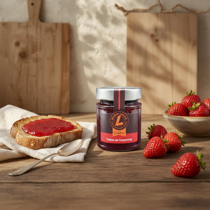 Compota de Morango Carpentras 240gr Maison Molinet