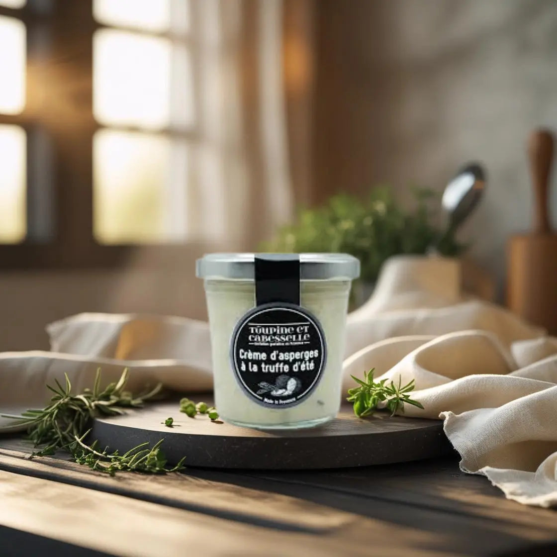 Creme de Espargos com Trufa de Verão 90 g Maison Molinet