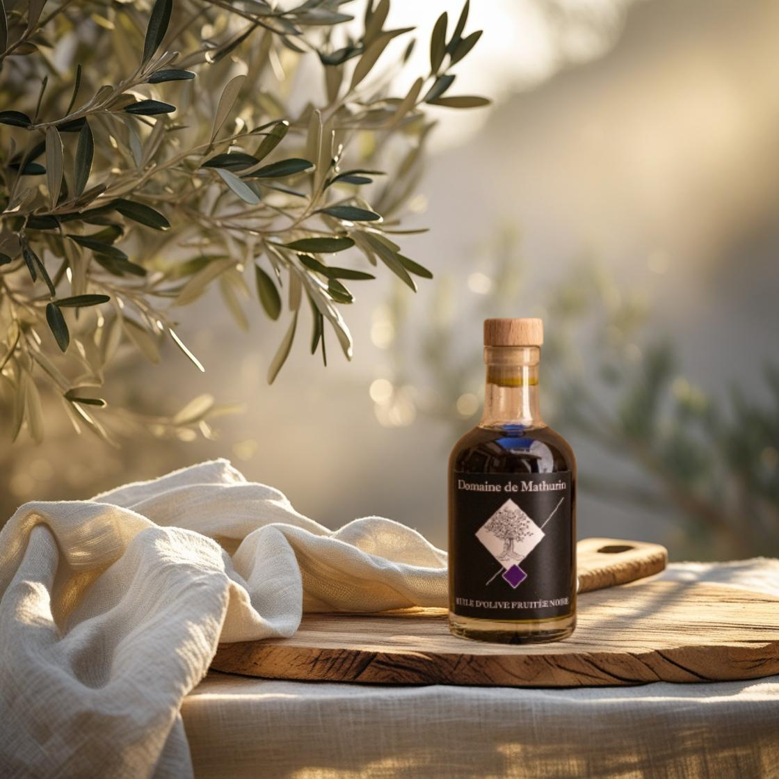 Huile d'Olive "Fruité Noir" – 20 cl Maison Molinet