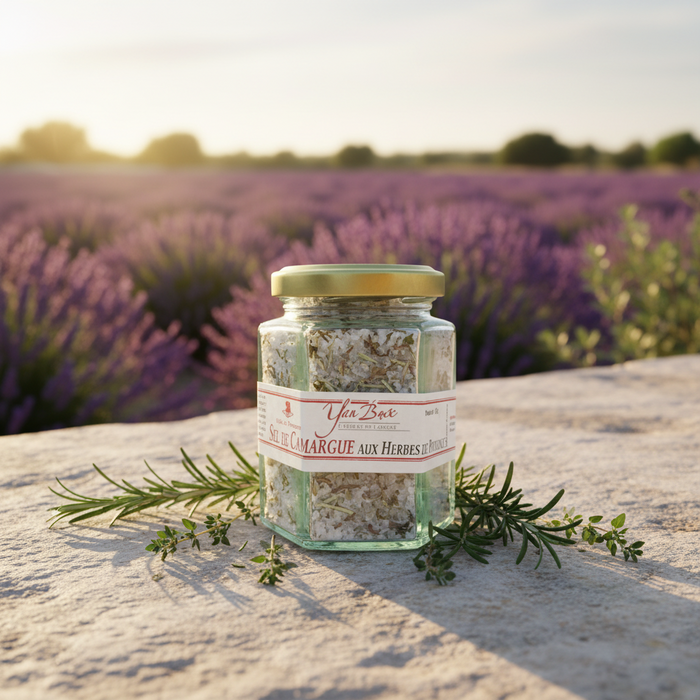 Sal de Camargue com ervas provençais Maison Molinet