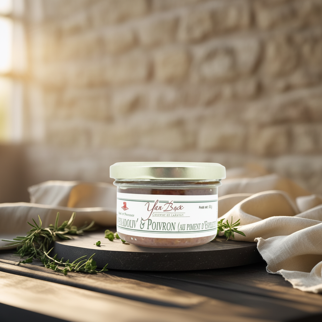 Tapenade verde e pimenta Espelette Maison Molinet