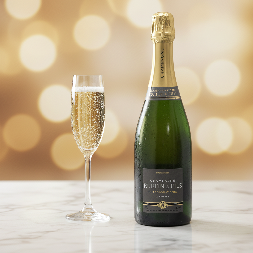 Champagne Ruffin & Fils – Chardonnay d’Or – Blanc de Blancs 75 cl Maison Molinet