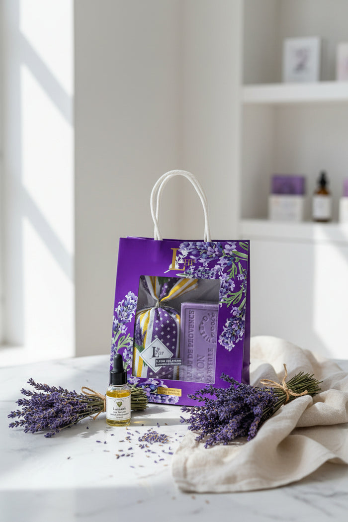 Saco para presente lavanda Maison Molinet