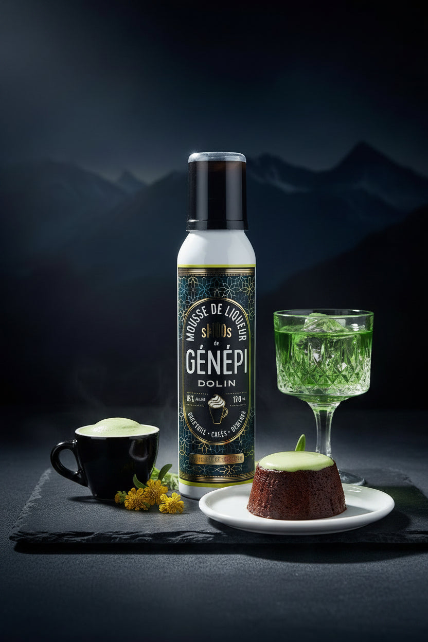 Espuma Licor Génépi 120ml 16% Maison Molinet