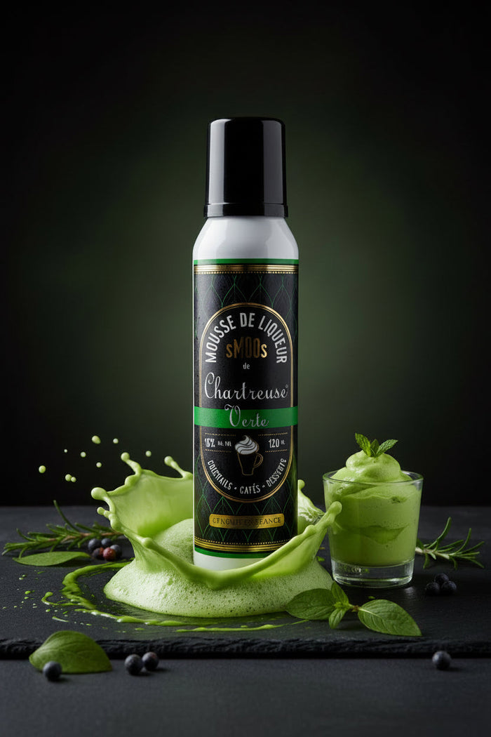 Espuma Licor Chartreuse 120ml 16% Maison Molinet