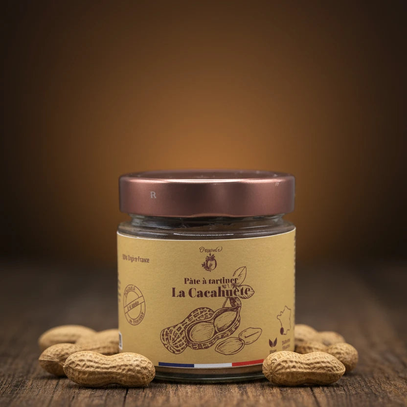 Creme de Amendoim da Aquitânia – Receita Artesanal Francesa Maison Molinet
