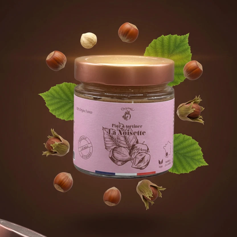 Creme de Avelã Biológico de Lot-et-Garonne – Receita Artesanal Francesa Maison Molinet