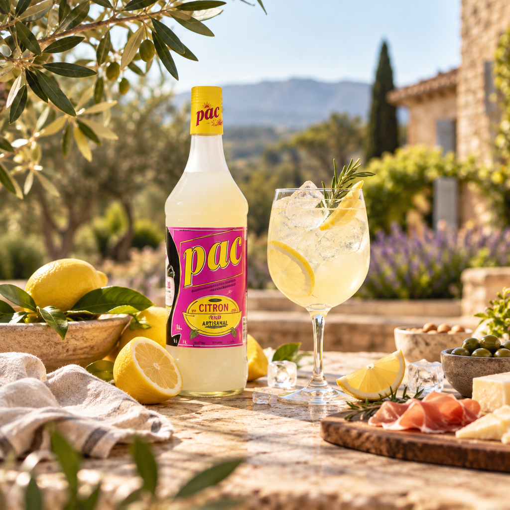 Pac Citron – Sirop Citron Provençal 1 L Maison Molinet