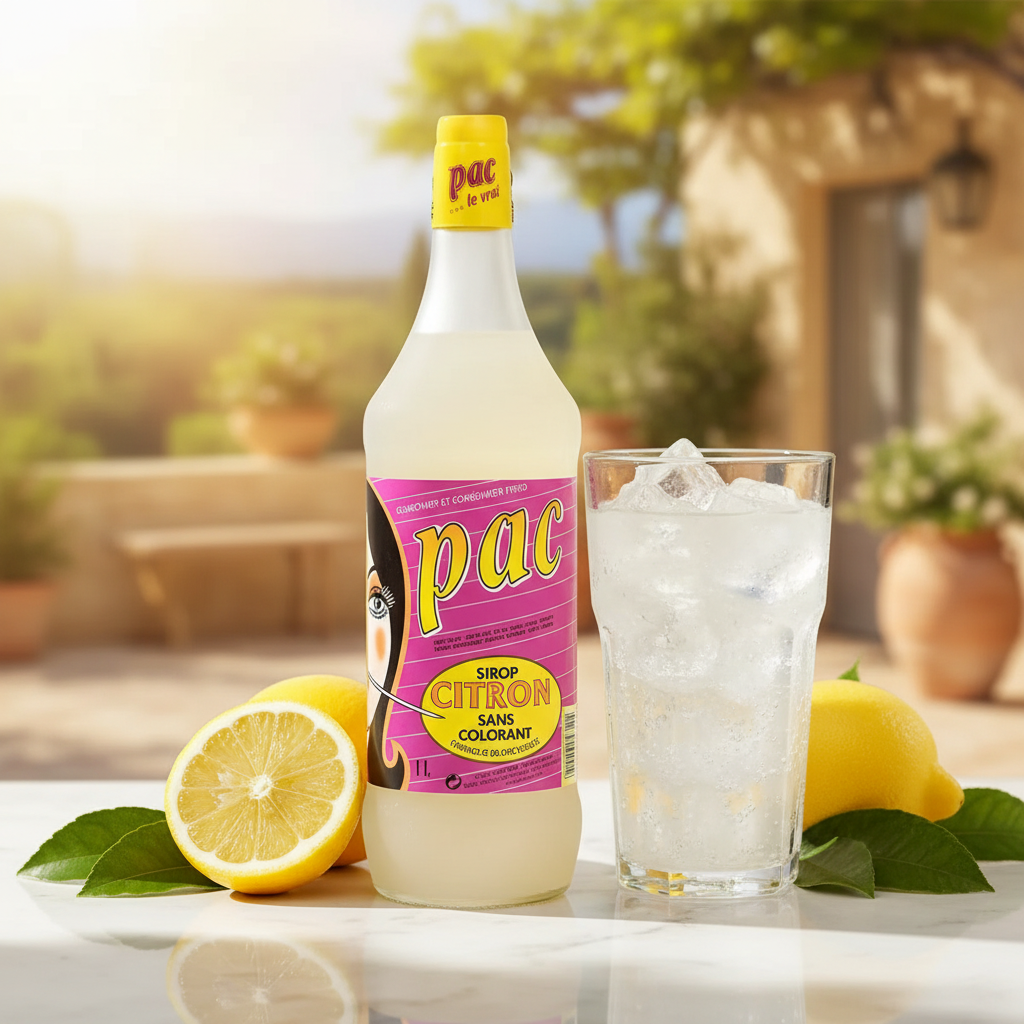 Pac Citron – Sirop Citron Provençal 1 L Maison Molinet