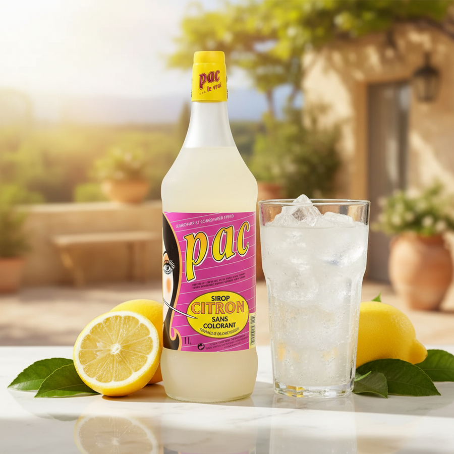 Pac Citron – Sirop Citron Provençal 1 L Maison Molinet