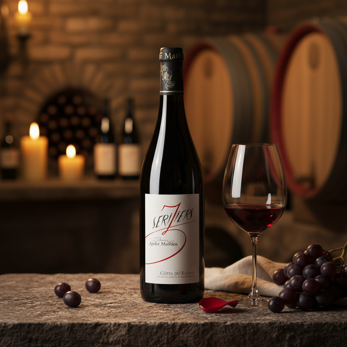 Côtes du Rhône Tinto “Seriziers” 2023 – Domaine André Mathieu Maison Molinet