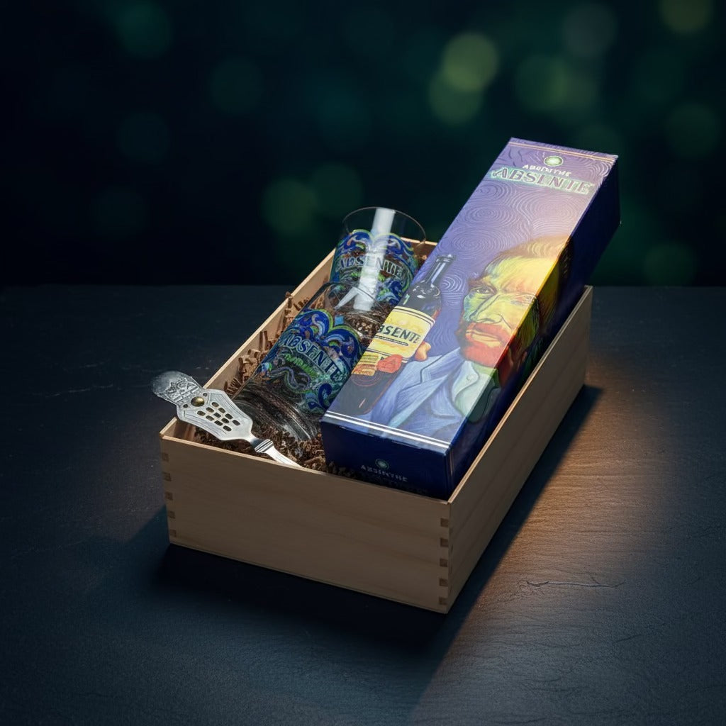 Coffret Découverte Absente 55° – 70 cl + 2 Verres Maison Molinet