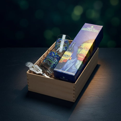 Coffret Découverte Absente 55° – 70 cl + 2 Verres Maison Molinet