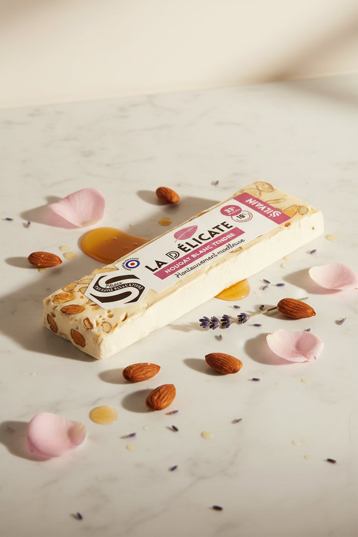 O delicado - Nougat branco macio 100gr Maison Molinet