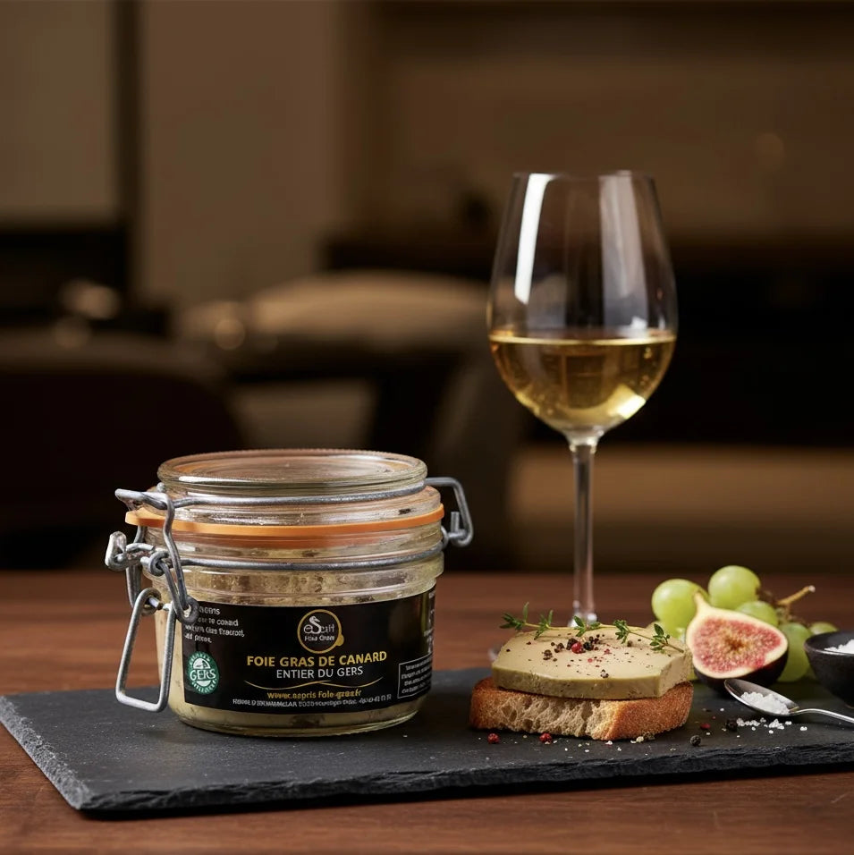 Foie gras de pato inteiro – 130 g Maison Molinet